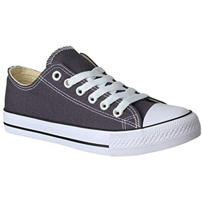 Elara Uniseks lage sneakers, Lincoln Grijs, 46 EU 46 EU Elara Uniseks lage sneakers, Lincoln Grijs, 46 EU 46 EU