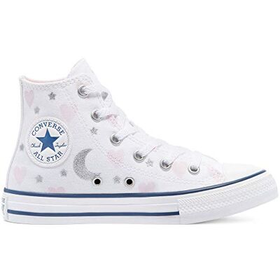 Converse Chuck Taylor All Star HI Hoge sneakers, uniseks, volwassenen, optisch wit, 24 EU 24 EU Converse Chuck Taylor All Star HI Hoge sneakers, uniseks, volwassenen, optisch wit, 24 EU 24 EU