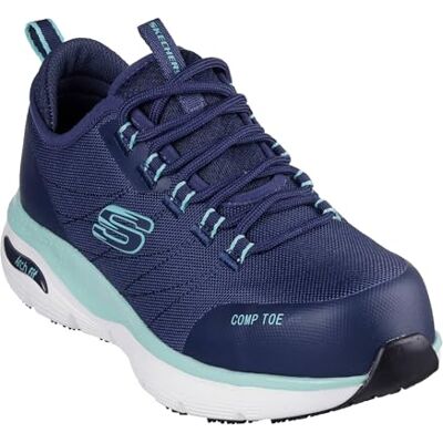 Skechers Arch Fit Sr EbinalFire Veiligheidsschoenen voor dames, synthetisch textiel, marineblauw, 41 EU 41 EU Skechers Arch Fit Sr EbinalFire Veiligheidsschoenen voor dames, synthetisch textiel, marineblauw, 41 EU 41 EU
