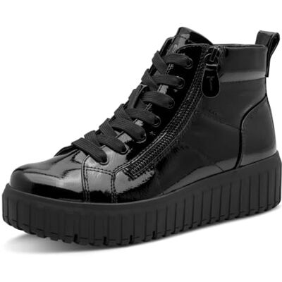 Jana Dames Lace Boot Flat Vegan Dameslaarzen 38 EU Jana Dames Lace Boot Flat Vegan Dameslaarzen 38 EU