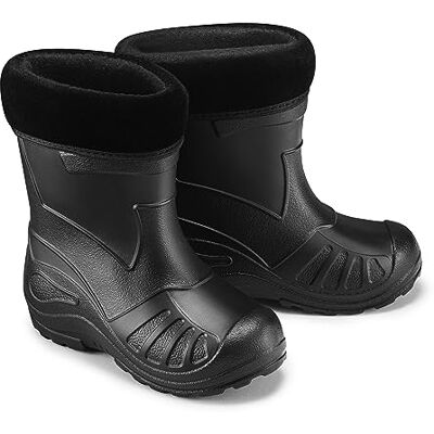 ESTRO Regenlaarzen voor meisjes regenlaarzen voor kinderen, jongens, regenlaarzen, gevoerd, kinderen, regenschoenen, rubber, kinderen, K050, K050zwart 22 EU ESTRO Regenlaarzen voor meisjes regenlaarzen voor kinderen, jongens, regenlaarzen, gevoerd, kinderen, regenschoenen, rubber, kinderen, K050, K050zwart 22 EU