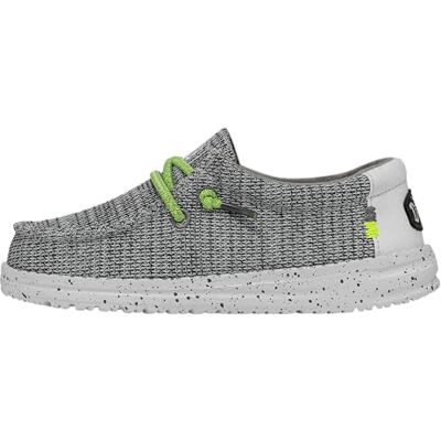 HEYDUDE Hey Dude Wally Youth Sox mocassins voor kinderen, wit, 36 EU 36 EU HEYDUDE Hey Dude Wally Youth Sox mocassins voor kinderen, wit, 36 EU 36 EU