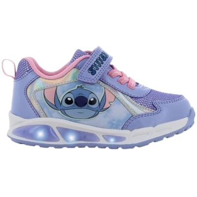 Leomil Lilo & Stitch lichtgevende sneakers voor meisjes, kinderschoenen, ideaal voor school en vrije tijd, Blauw zilver 195, 31 EU 31 EU Leomil Lilo & Stitch lichtgevende sneakers voor meisjes, kinderschoenen, ideaal voor school en vrije tijd, Blauw zilver 195, 31 EU 31 EU