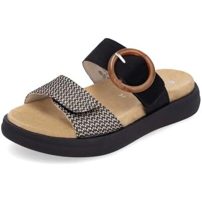 Remonte Damesslippers D2N51, maat: 38 EU, kleur: zwart 38 EU Remonte Damesslippers D2N51, maat: 38 EU, kleur: zwart 38 EU