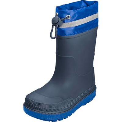 Playshoes Gummistiefel Regenstiefel regenlaarzen, uniseks, kinderen, Marine Manchet, 28 EU 28 EU Playshoes Gummistiefel Regenstiefel regenlaarzen, uniseks, kinderen, Marine Manchet, 28 EU 28 EU
