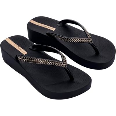 Ipanema Mesh Xi platte teenslippers voor dames, zwart., 41/42 EU 41/42 EU Ipanema Mesh Xi platte teenslippers voor dames, zwart., 41/42 EU 41/42 EU