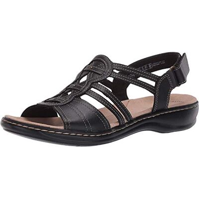 Clarks Leisa Janna damessandalen, zwart. 39 EU Large Clarks Leisa Janna damessandalen, zwart. 39 EU Large