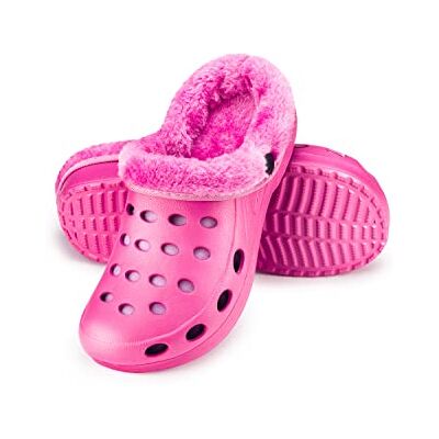 ESTRO Pantoffels voor dames, winter, warm, gevoerde klomp voor heren, tuin, gevoerd, voor heren, winter, warm, gevoerd, dames, A01, Roze, 38 EU 38 EU ESTRO Pantoffels voor dames, winter, warm, gevoerde klomp voor heren, tuin, gevoerd, voor heren, winter, warm, gevoerd, dames, A01, Roze, 38 EU 38 EU