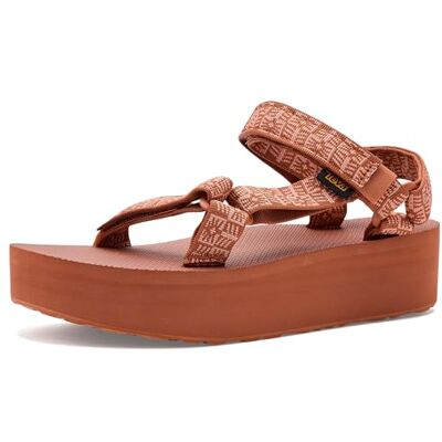 Teva W Tirra Sport- en outdoorsandalen voor meisjes, Handgemaakt bruin vintage bloemenpatroon, 38 EU 38 EU Teva W Tirra Sport- en outdoorsandalen voor meisjes, Handgemaakt bruin vintage bloemenpatroon, 38 EU 38 EU