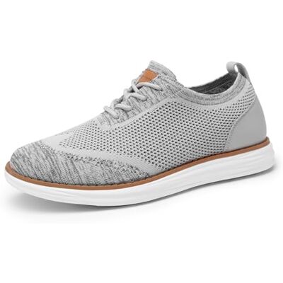 Bruno Marc Sneakers van mesh voor heren, lichte schoenen, ademend bovenmateriaal, binnenzool van traagschuim, lichte buitenzool, 02 Grijs, 44 EU 44 EU Bruno Marc Sneakers van mesh voor heren, lichte schoenen, ademend bovenmateriaal, binnenzool van traagschuim, lichte buitenzool, 02 Grijs, 44 EU 44 EU