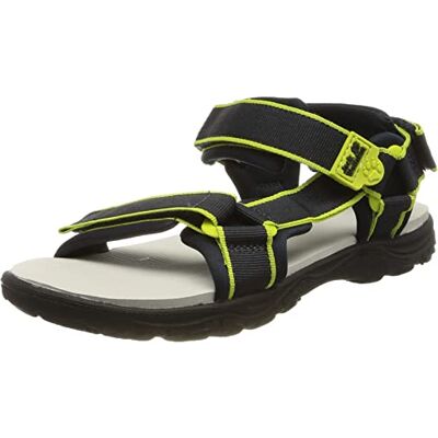 Jack Wolfskin Seven Seas 3 K uniseks kindersandalen, blauw limoen, 31 EU 31 EU Jack Wolfskin Seven Seas 3 K uniseks kindersandalen, blauw limoen, 31 EU 31 EU