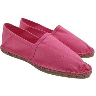 Primo Calzature Espadrilles voor dames en heren van canvas, zomerschoenen, slip-on schoenen, klassieke espadrilles met lage rubberen bodem, Roze, 37 EU 37 EU Primo Calzature Espadrilles voor dames en heren van canvas, zomerschoenen, slip-on schoenen, klassieke espadrilles met lage rubberen bodem, Roze, 37 EU 37 EU