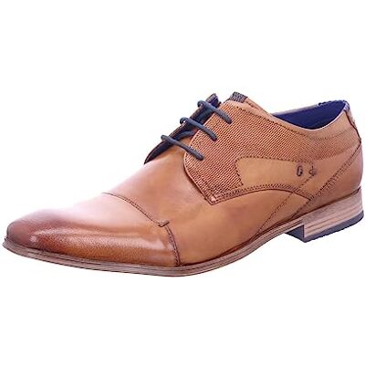 bugatti Zakelijke lage schoen van leer, derby met gekruiste neus en elegante OxfordsHeren, Cognac., 41 EU 41 EU bugatti Zakelijke lage schoen van leer, derby met gekruiste neus en elegante OxfordsHeren, Cognac., 41 EU 41 EU
