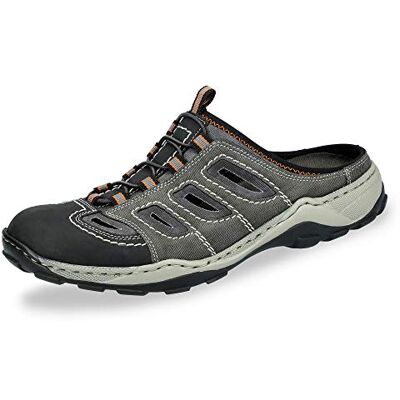 Rieker Herenschoenen 8096, grijs zwart smoke 00, 40 EU 40 EU Rieker Herenschoenen 8096, grijs zwart smoke 00, 40 EU 40 EU