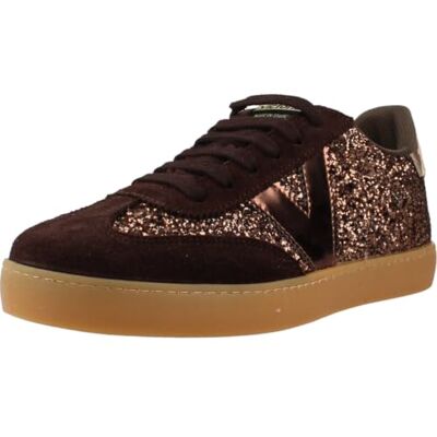 victoria 1126223V BERLIN Pailletten & fantasieonderdelen & suède & tong schapeneffect & karamel zool voor dames 37 EU victoria 1126223V BERLIN Pailletten & fantasieonderdelen & suède & tong schapeneffect & karamel zool voor dames 37 EU