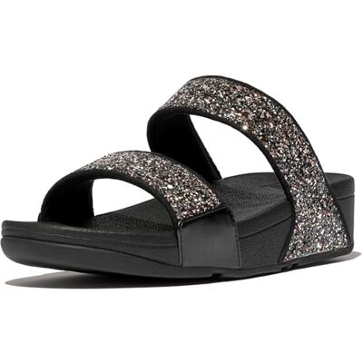 Fitflop LULU damessandalen met pailletten, meerkleurig, zwart, maat 36, zwart, 36 EU 36 EU Fitflop LULU damessandalen met pailletten, meerkleurig, zwart, maat 36, zwart, 36 EU 36 EU
