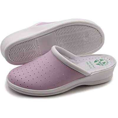 Poligono Sanitaire pantoffels voor dames en heren, professionele gesloten pantoffels, sanitaire klompen, comfortabele orthopedische schoenen, anatomische zool 41 EU Étroit Poligono Sanitaire pantoffels voor dames en heren, professionele gesloten pantoffels, sanitaire klompen, comfortabele orthopedische schoenen, anatomische zool 41 EU Étroit