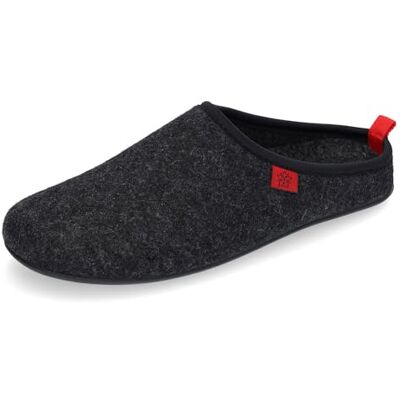 Andrés Machado Sloffen Jongens / Meisjes DYNAMIC unisex pantoffels wol en vilt / uitneembare binnenzool Zwart, EU 37 37 EU Andrés Machado Sloffen Jongens / Meisjes DYNAMIC unisex pantoffels wol en vilt / uitneembare binnenzool Zwart, EU 37 37 EU