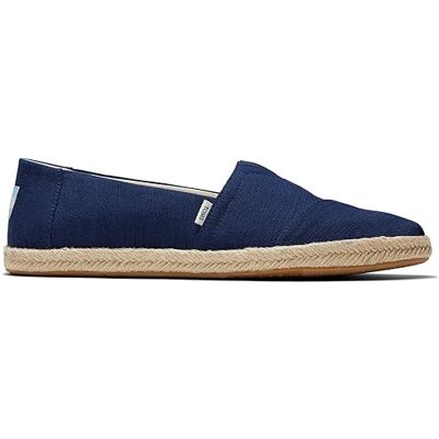 TOMS Alpargata touw voor heren, mocassin zool, espadrille, Navy Blauw, 39 EU 39 EU TOMS Alpargata touw voor heren, mocassin zool, espadrille, Navy Blauw, 39 EU 39 EU