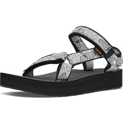 Teva W Tirra Sport- en outdoorsandalen voor meisjes, Enchanted Forest Black White, 38 EU 38 EU Teva W Tirra Sport- en outdoorsandalen voor meisjes, Enchanted Forest Black White, 38 EU 38 EU