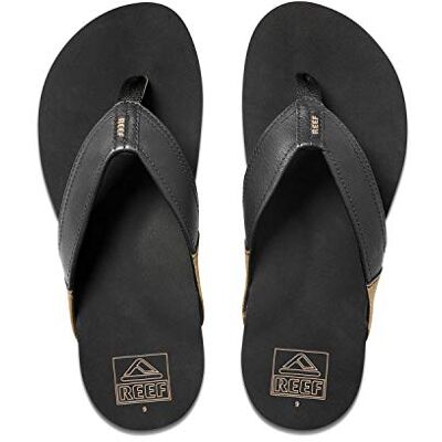 REEF Newport teenslippers voor heren, zwart, 42 EU 42 EU REEF Newport teenslippers voor heren, zwart, 42 EU 42 EU