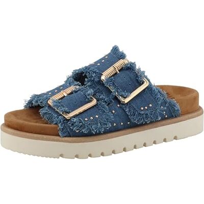 MUSTANG Klassieke damessandalen, Blauw 00270 38 EU MUSTANG Klassieke damessandalen, Blauw 00270 38 EU