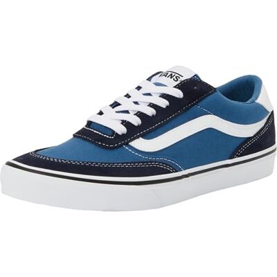 Vans Heren sneakers van suède Brooklyn, zwart/wit, Navy Blauw, 42 EU 42 EU Vans Heren sneakers van suède Brooklyn, zwart/wit, Navy Blauw, 42 EU 42 EU