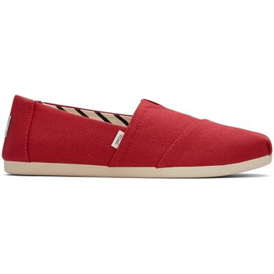 TOMS Alpargata, dameszool, mocassin, Rood 35.5 EU TOMS Alpargata, dameszool, mocassin, Rood 35.5 EU