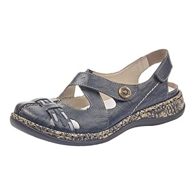 Rieker Reiker 46377 ballerina's voor dames, lente/zomer, blauw, Pazifik Adria Nightblue 14, 36 EU 36 EU Rieker Reiker 46377 ballerina's voor dames, lente/zomer, blauw, Pazifik Adria Nightblue 14, 36 EU 36 EU
