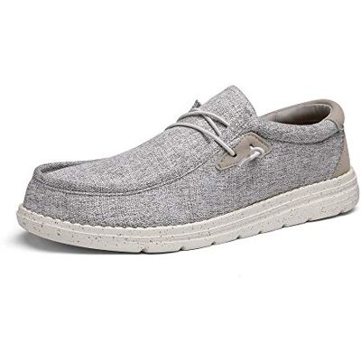 Bruno Marc Platte mocassins voor heren, slip-on mocassins, zacht, comfortabel, klassieke schoenen, Beige 40 EU Bruno Marc Platte mocassins voor heren, slip-on mocassins, zacht, comfortabel, klassieke schoenen, Beige 40 EU