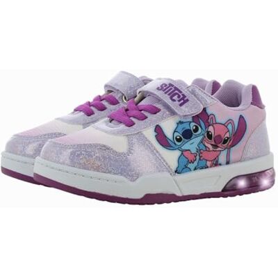 Leomil Lilo & Stitch lichtgevende sneakers voor meisjes, kinderschoenen, ideaal voor school en vrije tijd, Paars 255, 27 EU 27 EU Leomil Lilo & Stitch lichtgevende sneakers voor meisjes, kinderschoenen, ideaal voor school en vrije tijd, Paars 255, 27 EU 27 EU