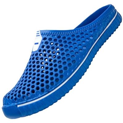 SAGUARO Zomer Tuin Klompen Lichtgewicht Sneldrogende Mesh Slipper Wandelen Sandalen Strand Zwembad Antislip Schoenen Vrouwen Mannen voor Indoor Outdoor, Blauw, 40 EU 40 EU SAGUARO Zomer Tuin Klompen Lichtgewicht Sneldrogende Mesh Slipper Wandelen Sandalen Strand Zwembad Antislip Schoenen Vrouwen Mannen voor Indoor Outdoor, Blauw, 40 EU 40 EU