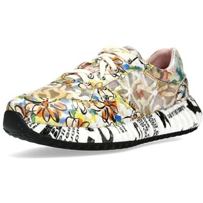 Laura Vita Chaussures à lacets Sneaker pour femmes Burton 05, Pointure:38 EU, La couleur:blanc 38 EU Laura Vita Chaussures à lacets Sneaker pour femmes Burton 05, Pointure:38 EU, La couleur:blanc 38 EU