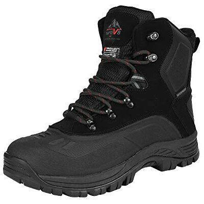NORTIV 8 Waterdichte sneeuwlaarzen heren 180411 Bottes de neige imperméables en matériau Thinsulate de 200 g, système thermique -25 °C, confortables, durables 46 EU NORTIV 8 Waterdichte sneeuwlaarzen heren 180411 Bottes de neige imperméables en matériau Thinsulate de 200 g, système thermique -25 °C, confortables, durables 46 EU