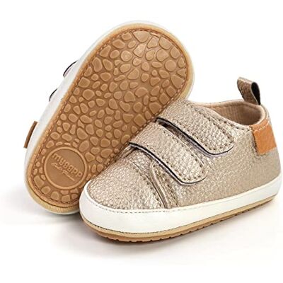 BABSMULY Babyschoenen voor jongens en meisjes met antislip rubberen zool, hoge sneakers van kunstleer, wandelschoenen, babyschoenen, wiegschoenen voor pasgeborenen, Goud, 12-18 maanden 12-18 maanden BABSMULY Babyschoenen voor jongens en meisjes met antislip rubberen zool, hoge sneakers van kunstleer, wandelschoenen, babyschoenen, wiegschoenen voor pasgeborenen, Goud, 12-18 maanden 12-18 maanden