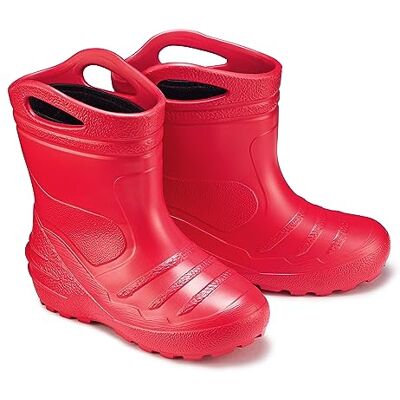 ESTRO Regenlaarzen voor meisjes regenlaarzen voor kinderen, jongens, regenlaarzen, gevoerd, kinderen, regenschoenen, rubber, kinderen, K050, K051 rood, 33 EU 33 EU ESTRO Regenlaarzen voor meisjes regenlaarzen voor kinderen, jongens, regenlaarzen, gevoerd, kinderen, regenschoenen, rubber, kinderen, K050, K051 rood, 33 EU 33 EU