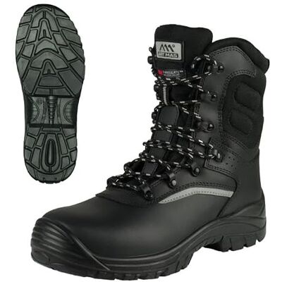 ART Glocker Defence S3S SR FO 3M Thinsulate waterdichte antislip winterwerklaarzen met teenbescherming en lekbescherming, warm 38 EU ART Glocker Defence S3S SR FO 3M Thinsulate waterdichte antislip winterwerklaarzen met teenbescherming en lekbescherming, warm 38 EU