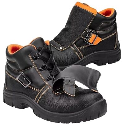 NEO TOOLS Veiligheidsschoenen voor heren, antislip, leer, ademend, licht, maat 39-47 39 EU NEO TOOLS Veiligheidsschoenen voor heren, antislip, leer, ademend, licht, maat 39-47 39 EU