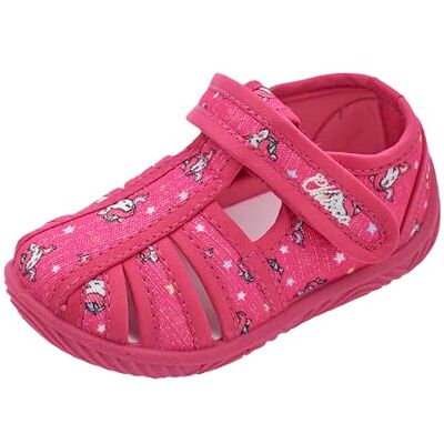 Chicco Pantofola met klittenbandsluiting voor jongens, Fuchsia 5, 31 EU 31 EU Chicco Pantofola met klittenbandsluiting voor jongens, Fuchsia 5, 31 EU 31 EU
