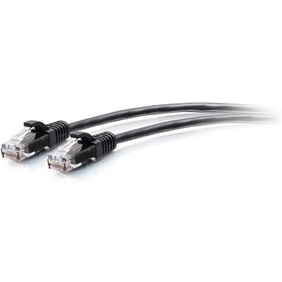 C2G Ultra flexibele CAT6A ethernetkabel, 0,6 m, ideaal voor router, modem, internet, wifi-box, Xbox, PS5, Smart TV, Sky Q, IP-camera, zwart C2G Ultra flexibele CAT6A ethernetkabel, 0,6 m, ideaal voor router, modem, internet, wifi-box, Xbox, PS5, Smart TV, Sky Q, IP-camera, zwart
