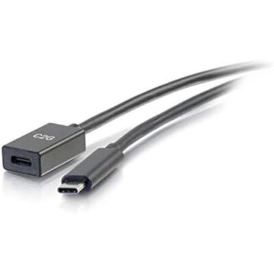 C2G USB C/Thunderbolt 3 naar USB-C 3.1 (Gen 1) USB C of Thunderbolt 3 mannelijk naar bus verlengkabel 0,9 m (10 Gbps) C2G USB C/Thunderbolt 3 naar USB-C 3.1 (Gen 1) USB C of Thunderbolt 3 mannelijk naar bus verlengkabel 0,9 m (10 Gbps)