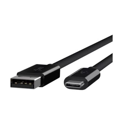 Belkin F2CU029bt1M-BLK USB 3.1-kabel voor smartphone, zwart Belkin F2CU029bt1M-BLK USB 3.1-kabel voor smartphone, zwart