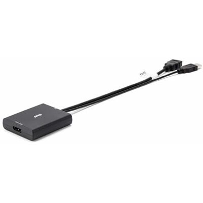 Club 3D CAC-1335 HDMI™+ Micro USB naar DisplayPort™ 4K120Hz of 8K30Hz St/B Actieve adapter Club 3D CAC-1335 HDMI™+ Micro USB naar DisplayPort™ 4K120Hz of 8K30Hz St/B Actieve adapter