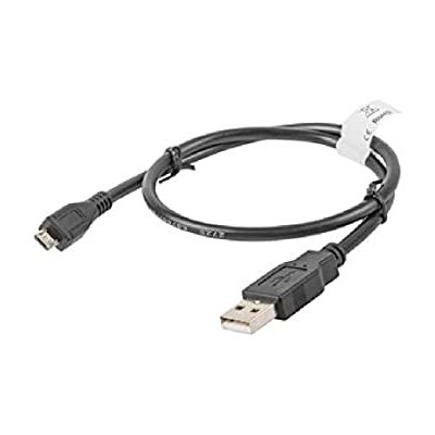 Lanberg USB 2.0-kabel (mannelijk naar Micro USB-connector, 0,5 m), zwart Lanberg USB 2.0-kabel (mannelijk naar Micro USB-connector, 0,5 m), zwart