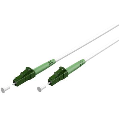 goobay 59585 glasvezelkabel (FTTH) / Single-mode (OS2) Simplex/LC APC (8°) mannelijk naar LC-APC (8°) mannelijk/glasvezelkabel / 2 meter goobay 59585 glasvezelkabel (FTTH) / Single-mode (OS2) Simplex/LC APC (8°) mannelijk naar LC-APC (8°) mannelijk/glasvezelkabel / 2 meter