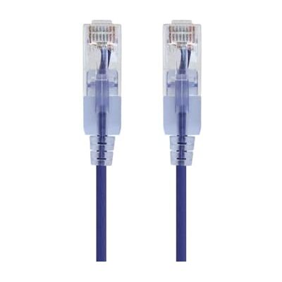 Monoprice Set van 10 patchkabels Cat6A violet 4,3m UTP 30AWG 10G zuiver koper zonder problemen RJ45 SlimRun Series Monoprice Set van 10 patchkabels Cat6A violet 4,3m UTP 30AWG 10G zuiver koper zonder problemen RJ45 SlimRun Series