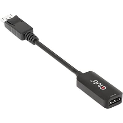 Club 3D actieve HDR DisplayPort™ 1.4 naar HDMI™ 4K120Hz/8K60Hz actieve adapter Club 3D actieve HDR DisplayPort™ 1.4 naar HDMI™ 4K120Hz/8K60Hz actieve adapter