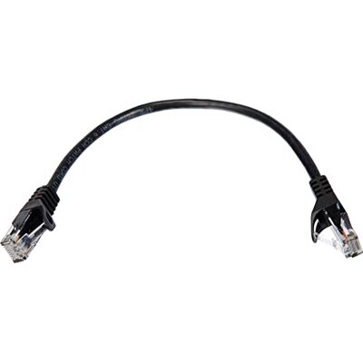 Lanberg Cat.6 UTP 0,25 M zwart Lanberg Cat.6 UTP 0,25 M zwart