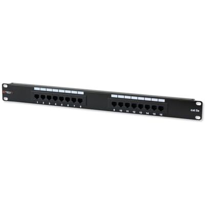 Techly 16 x RJ45 Cat.5e ingangsschacht (zwart, IEEE 802.3, IEEE 802.3 AB, IEEE 802.3u, 10/100/1000Base-T, snel, Gigabit 19, -40 68 °C) Techly 16 x RJ45 Cat.5e ingangsschacht (zwart, IEEE 802.3, IEEE 802.3 AB, IEEE 802.3u, 10/100/1000Base-T, snel, Gigabit 19, -40 68 °C)