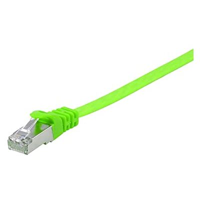 Equip 607642 Câble patch plat Cat.6A U/FTP Vert 3 m Equip 607642 Câble patch plat Cat.6A U/FTP Vert 3 m